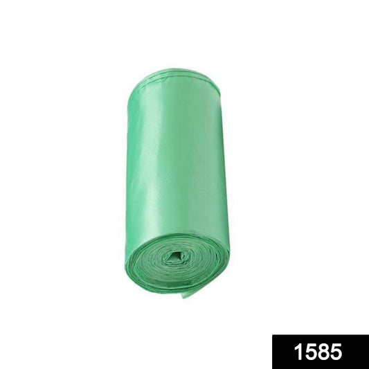 Green garbage bags