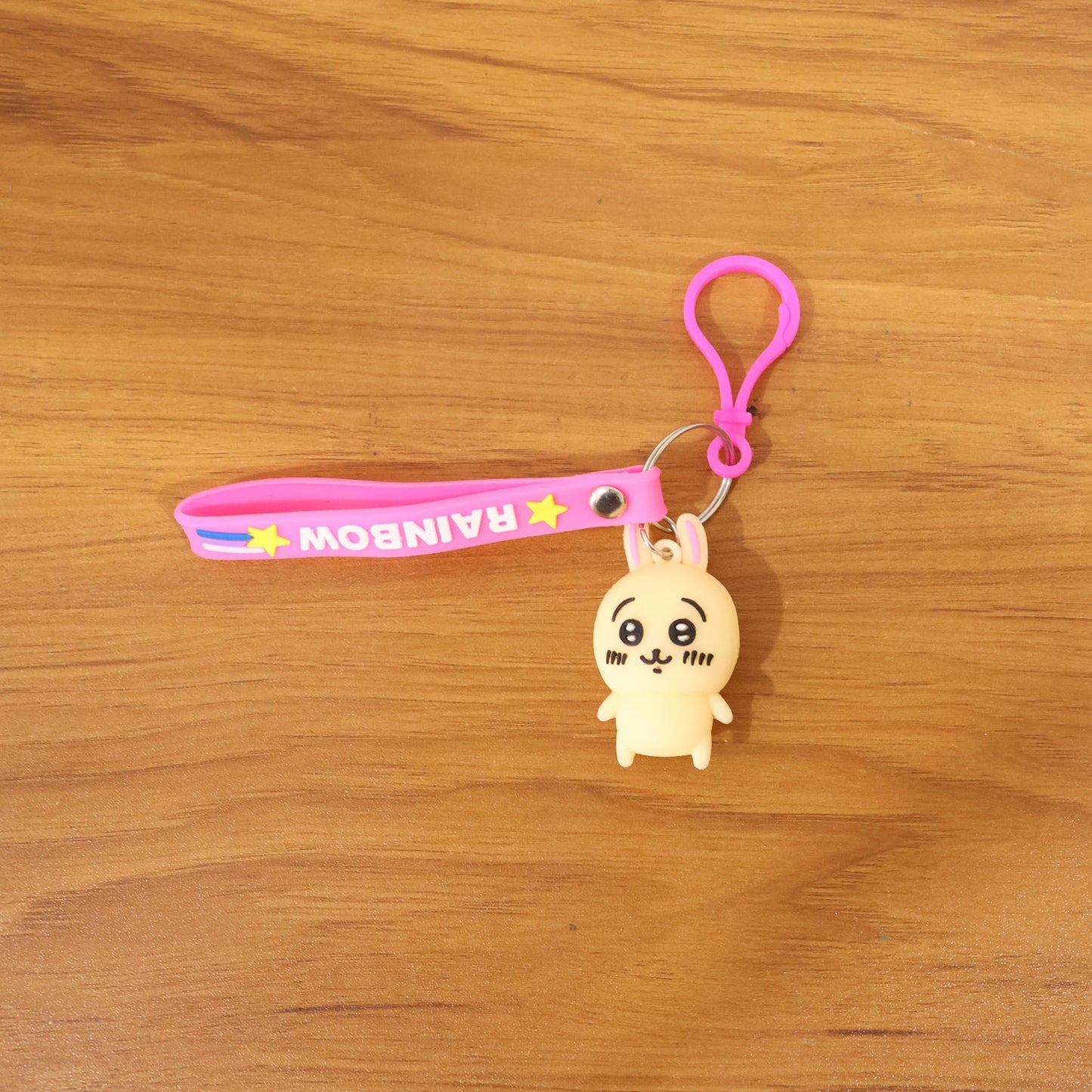 Cute Bunny Character Keychain (1 Pc)
