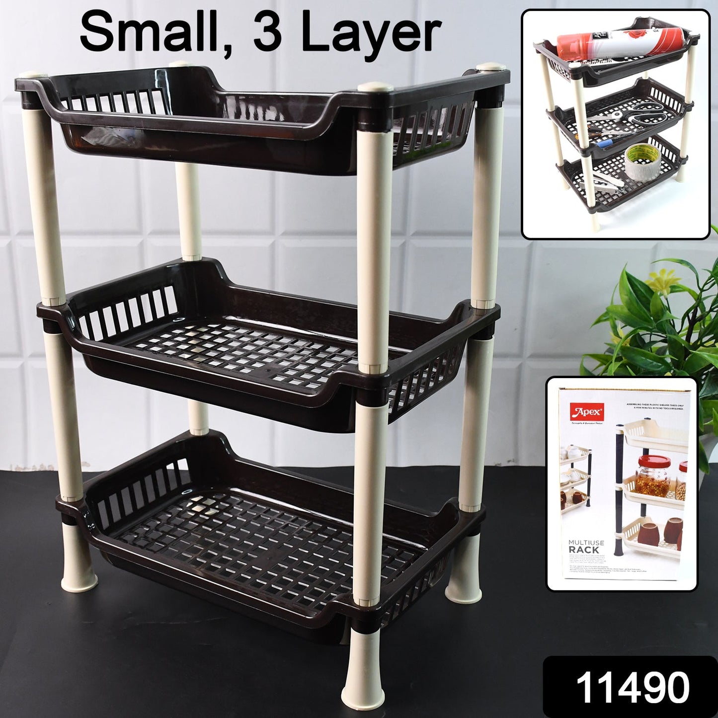 Apex Triple Tray Organizer