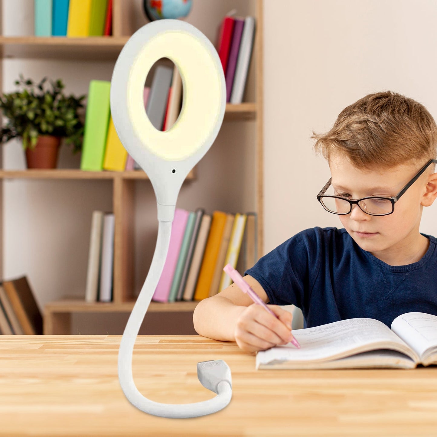 LED USB Flexible Neck Light with 16 LEDs for Laptop & Study Desk