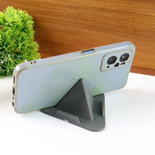 Modern Grey Pyramid Stand