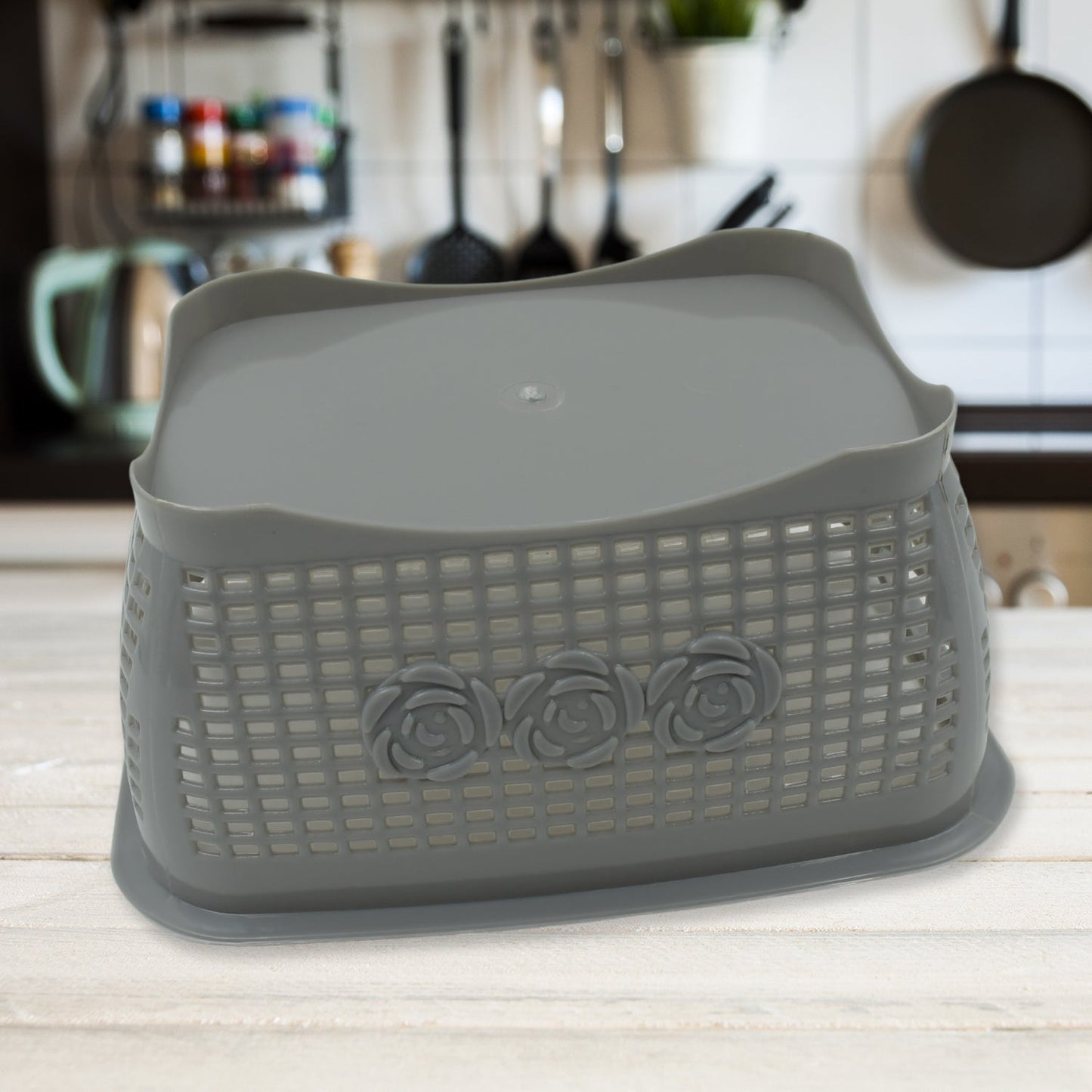 Multipurposes Plastic Basket (1 Pc / Mix Color )