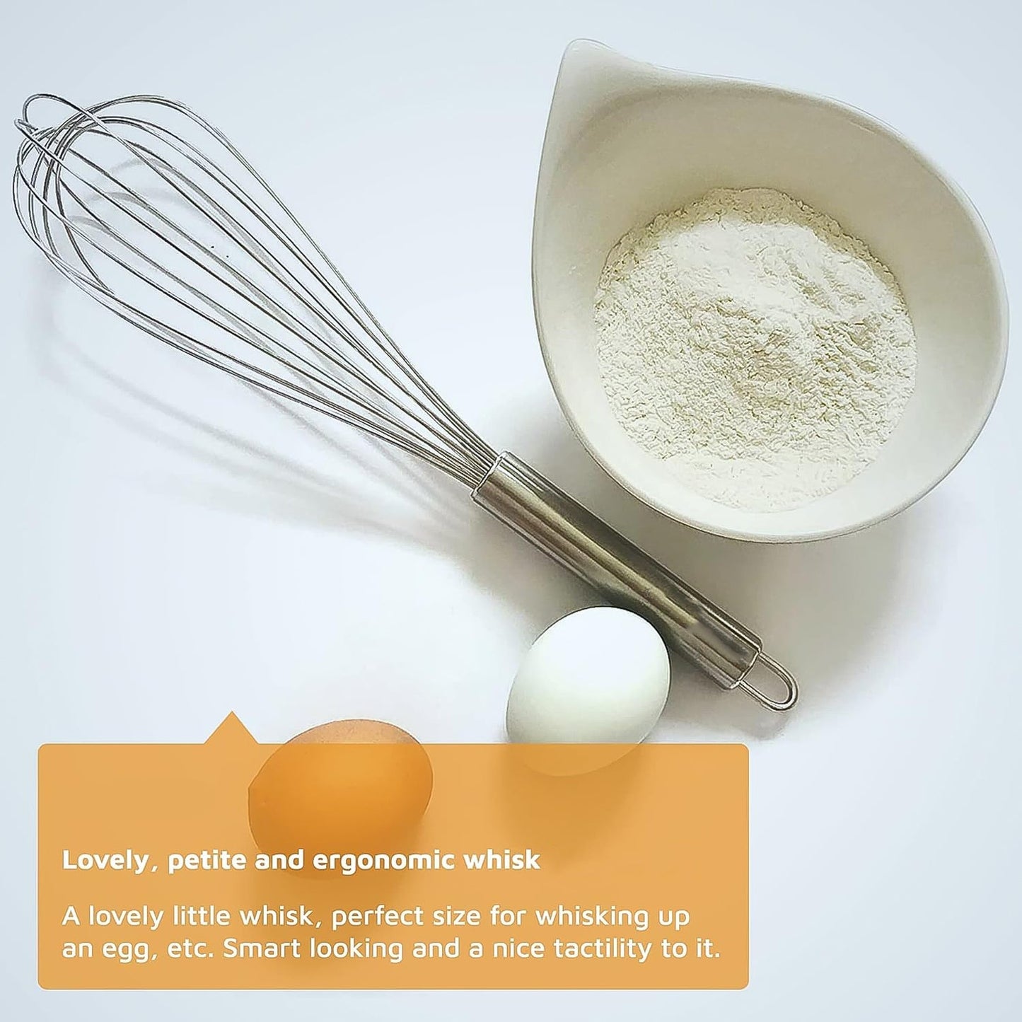 Extra Strong Large Stainless Steel Whisk