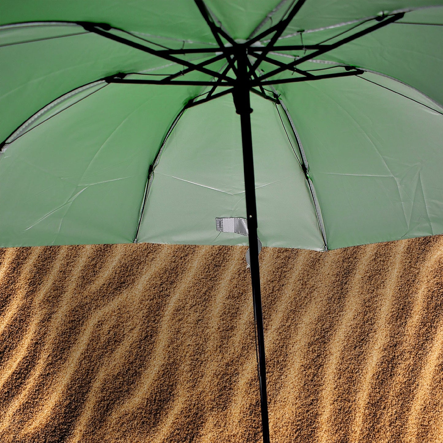 3 Fold Sun Protective Solid Foldable Outdoor Umbrella