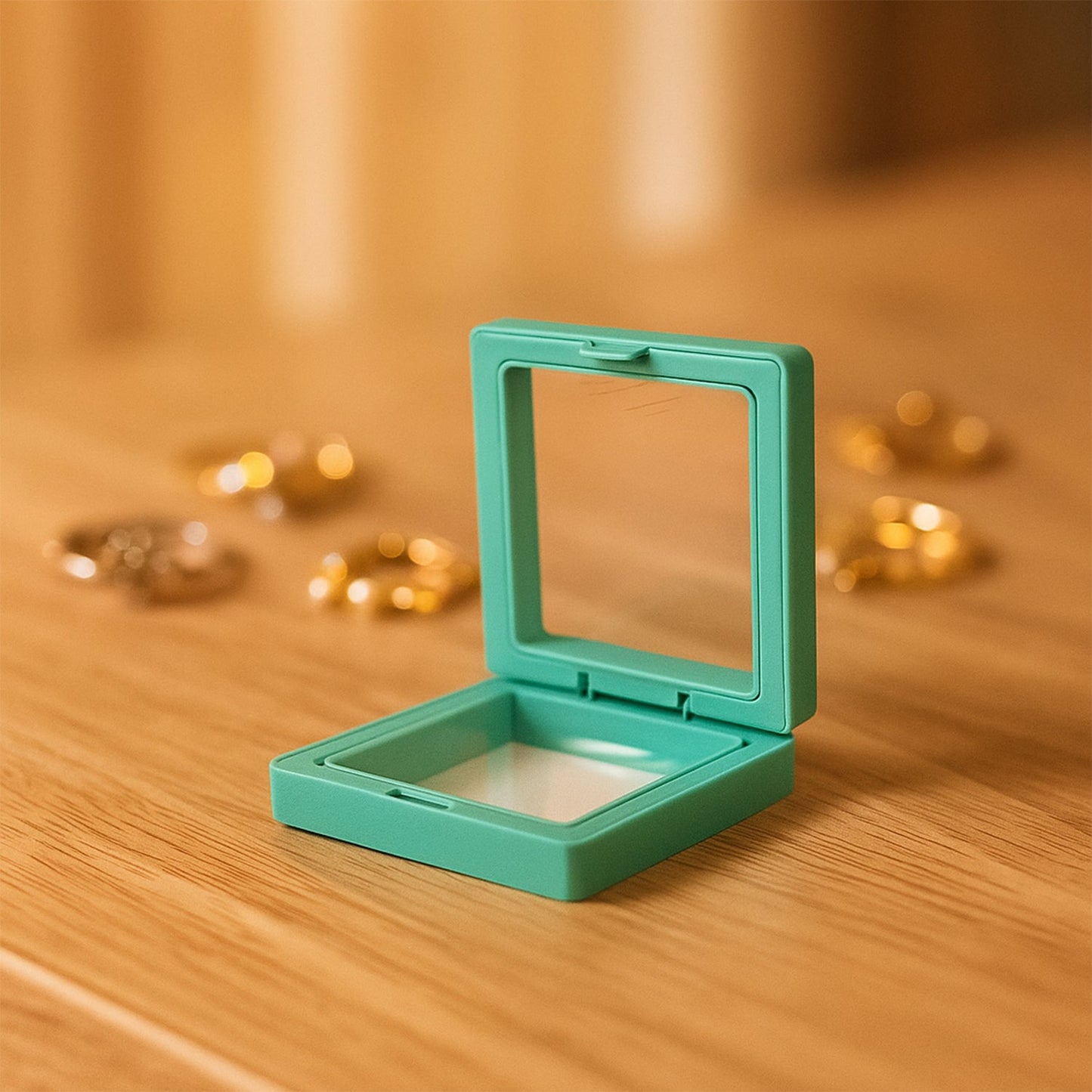 Transparent Jewellery Display Box (7x7 cm / 1 Pc)