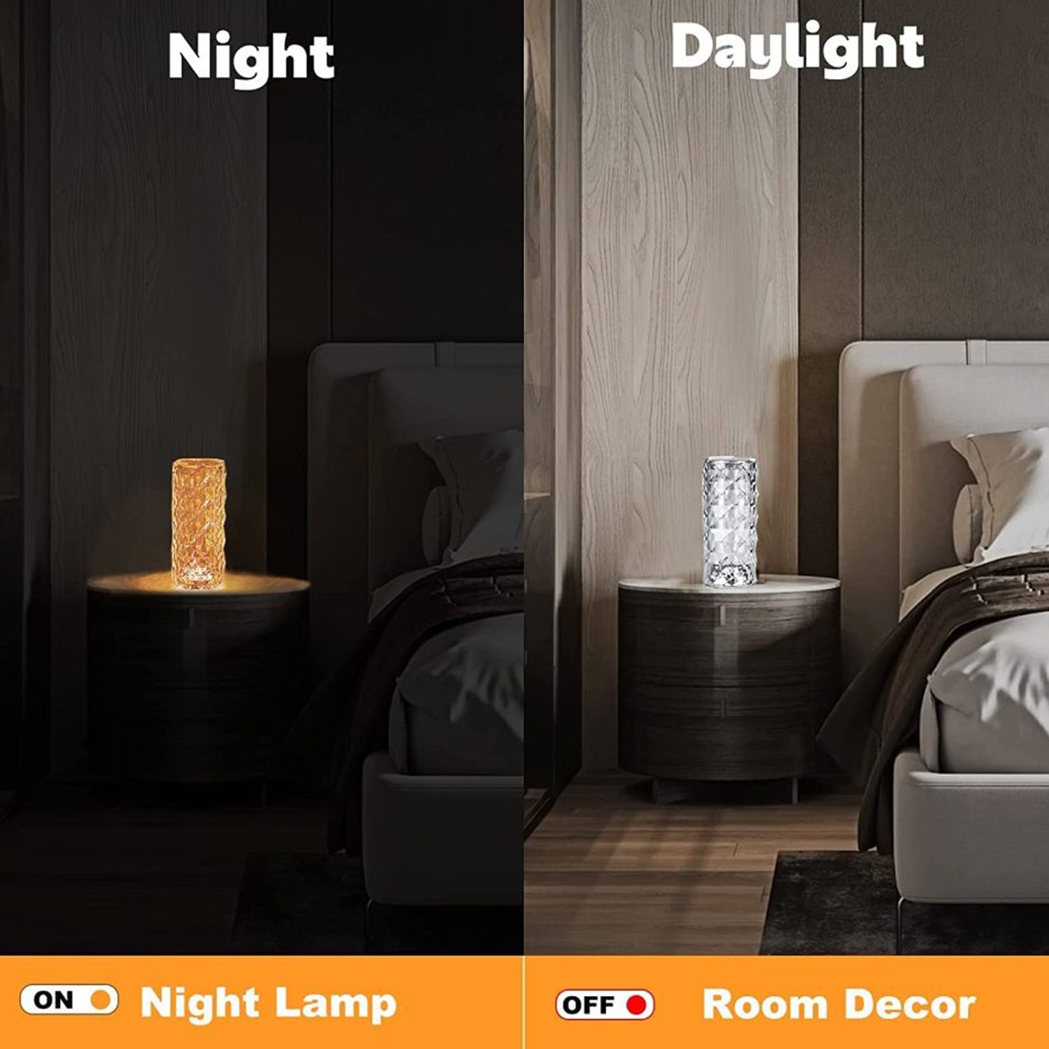 Crystal Touch Lamp 