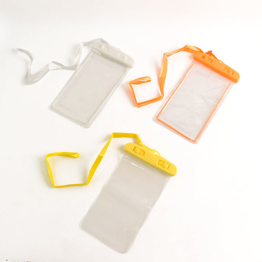 Mobile Waterproof Sealed Transparent Plastic Bag / Pouch Cover for All Mobile Phones