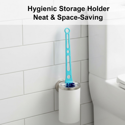 2 In 1 Double Hockey Stick Shape Toilet Brush