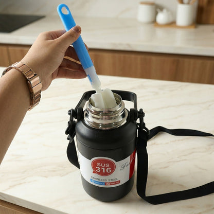 Premium Vacuum Insulated Stainless Steel Bottle Cup with Handle (900ML Approx)