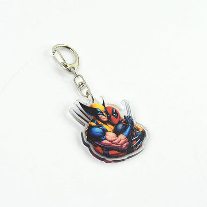 Clear Acrylic Keychain