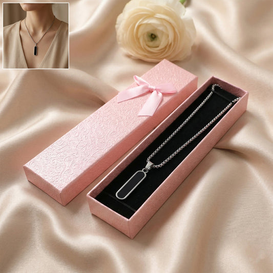 metal pendant locket necklace gift